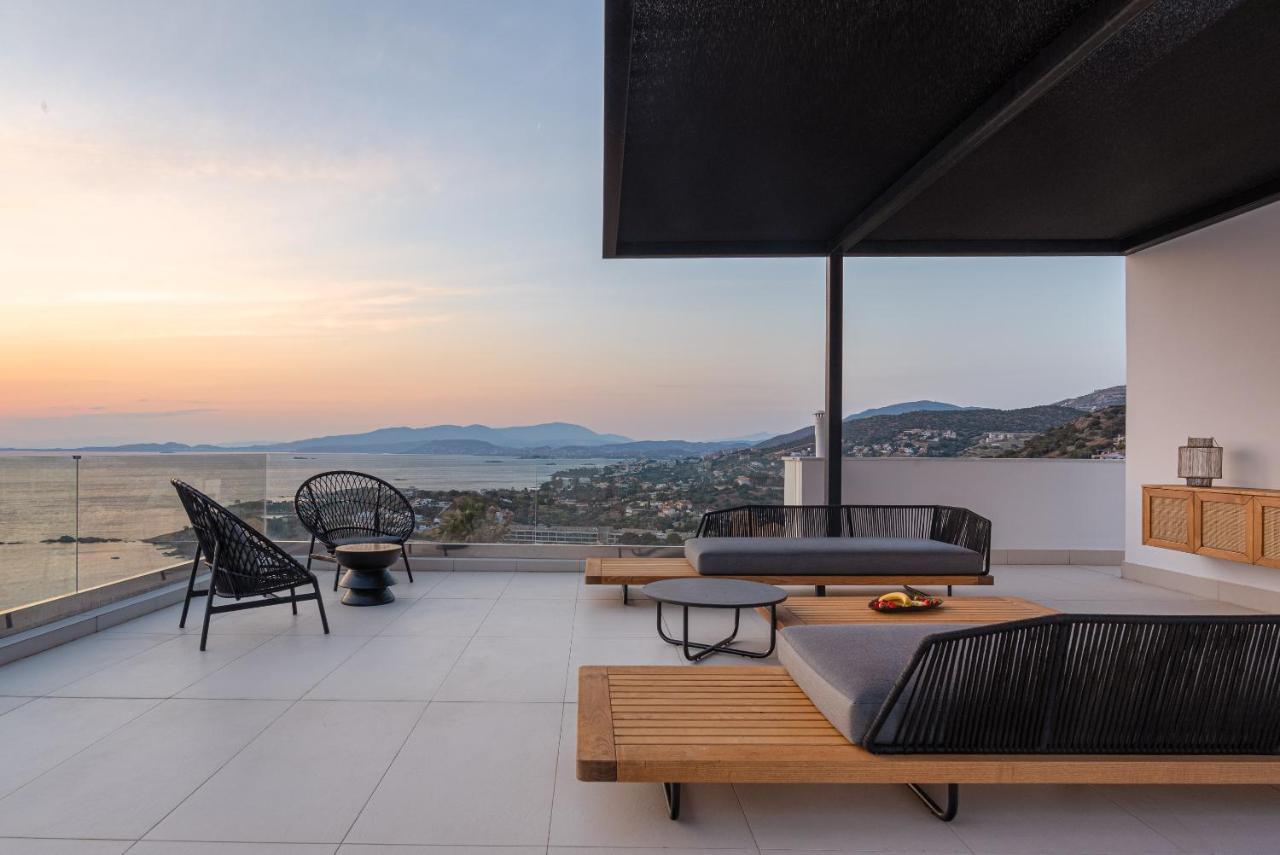 Black Stone Villa Sounion Exterior photo