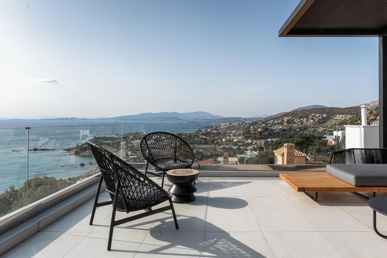 Black Stone Villa Sounion Exterior photo