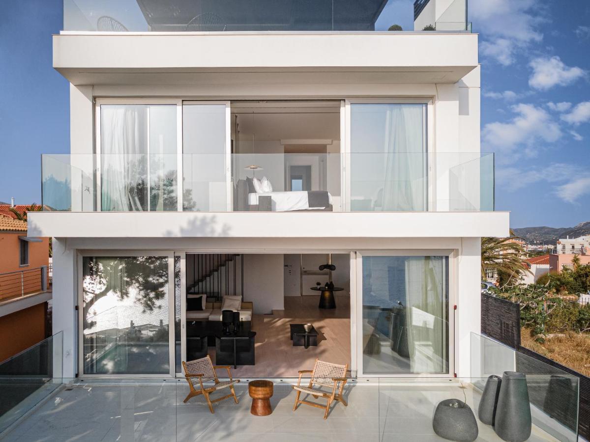 Black Stone Villa Sounion Exterior photo